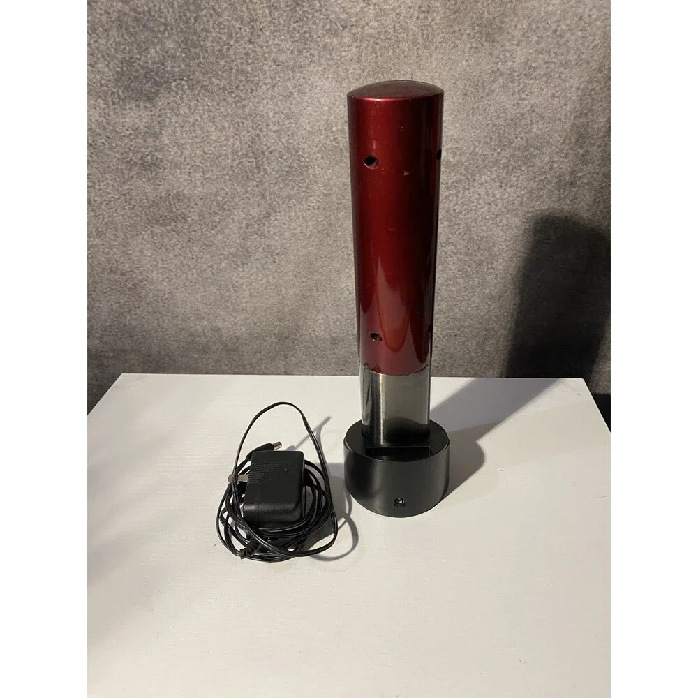 Oster Electric Wine Opener Red Metallic Finish - Cordless Automatic Corkscrew